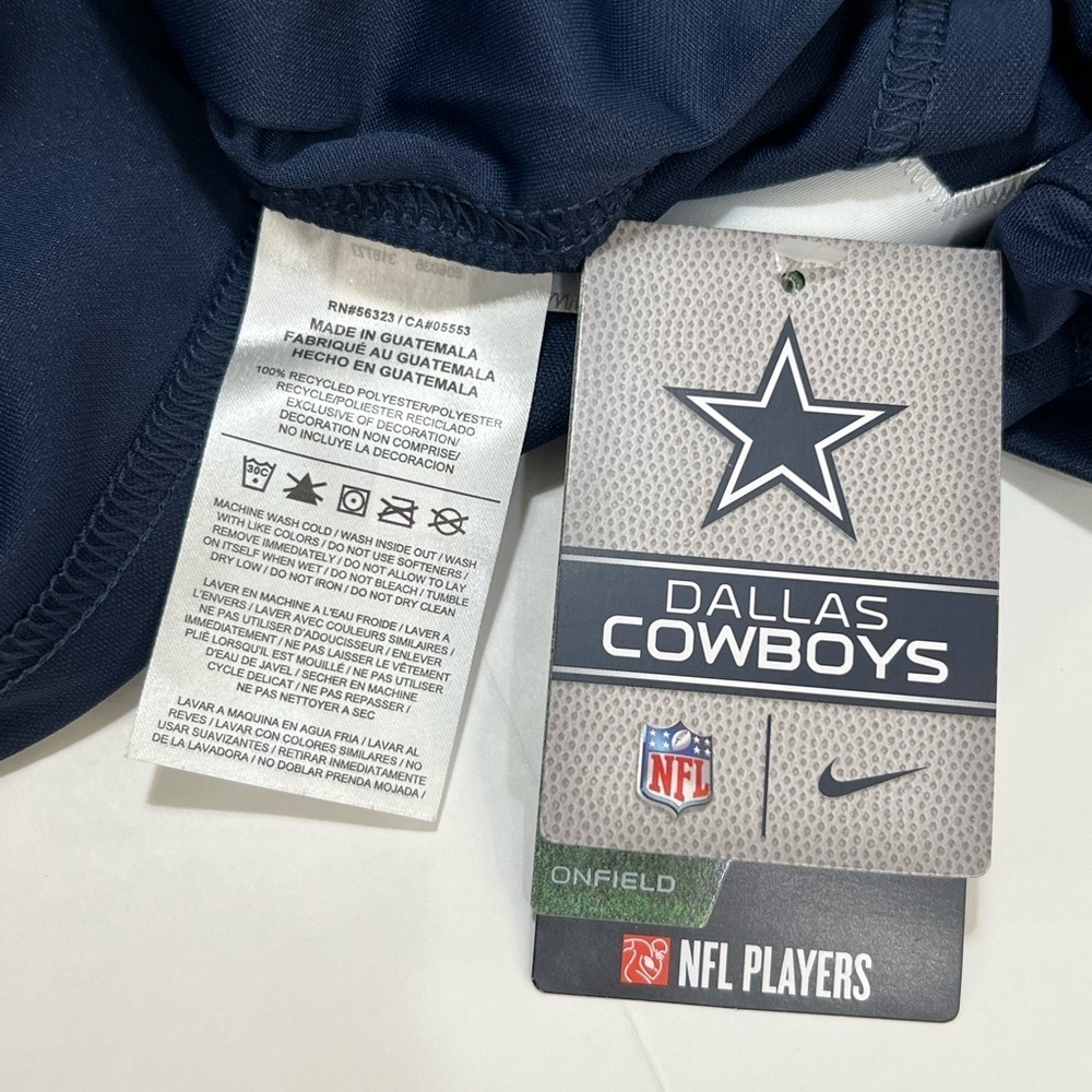 NFL Blue and White Boxy Fitted Jersey - Picture 13 of 16